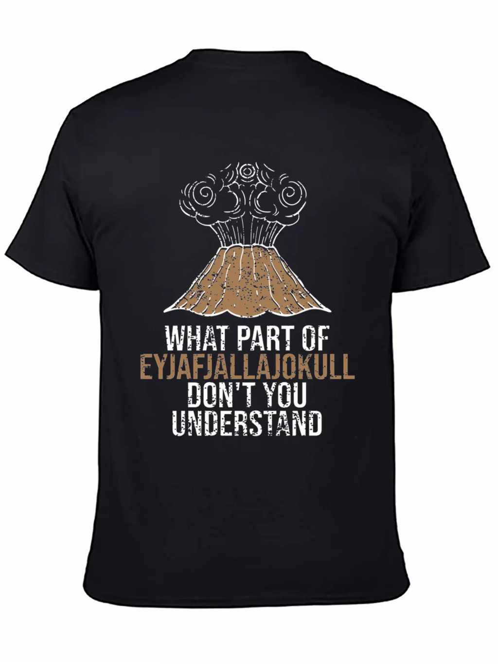 What Part Of Eyjafjallajokull Don'T You Understand Breathable Graphic T-Shirt – Perfect For Casual Days