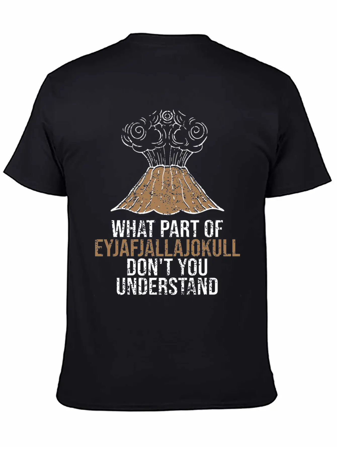 What Part Of Eyjafjallajokull Don'T You Understand Breathable Graphic T-Shirt – Perfect For Casual Days