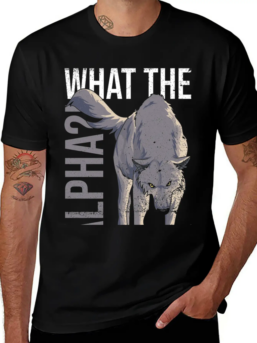 What The Alpha?! Quote For A Wolf Expert Relaxed Everyday Tee – Lightweight And Durable Cotton