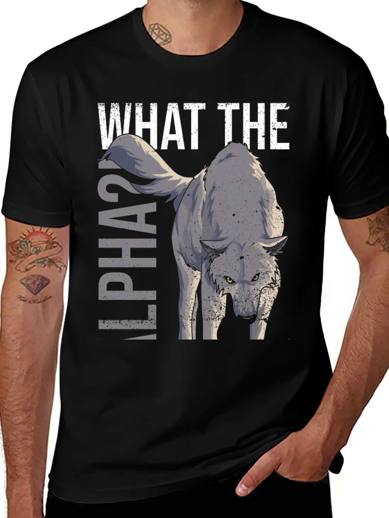 What The Alpha?! Quote For A Wolf Expert Relaxed Everyday Tee – Lightweight And Durable Cotton