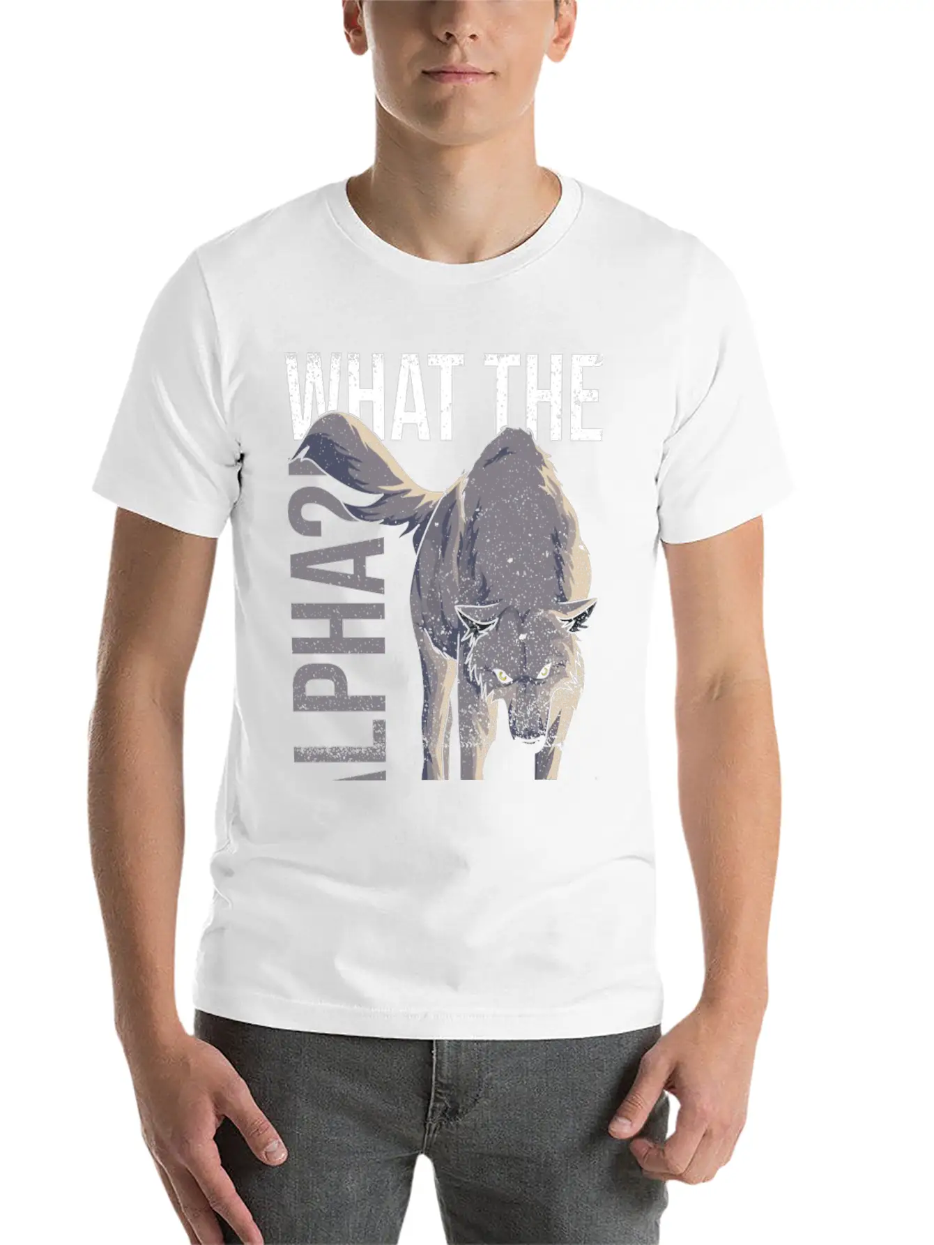 What The Alpha?! Quote For A Wolf Expert Relaxed Everyday Tee – Lightweight And Durable Cotton