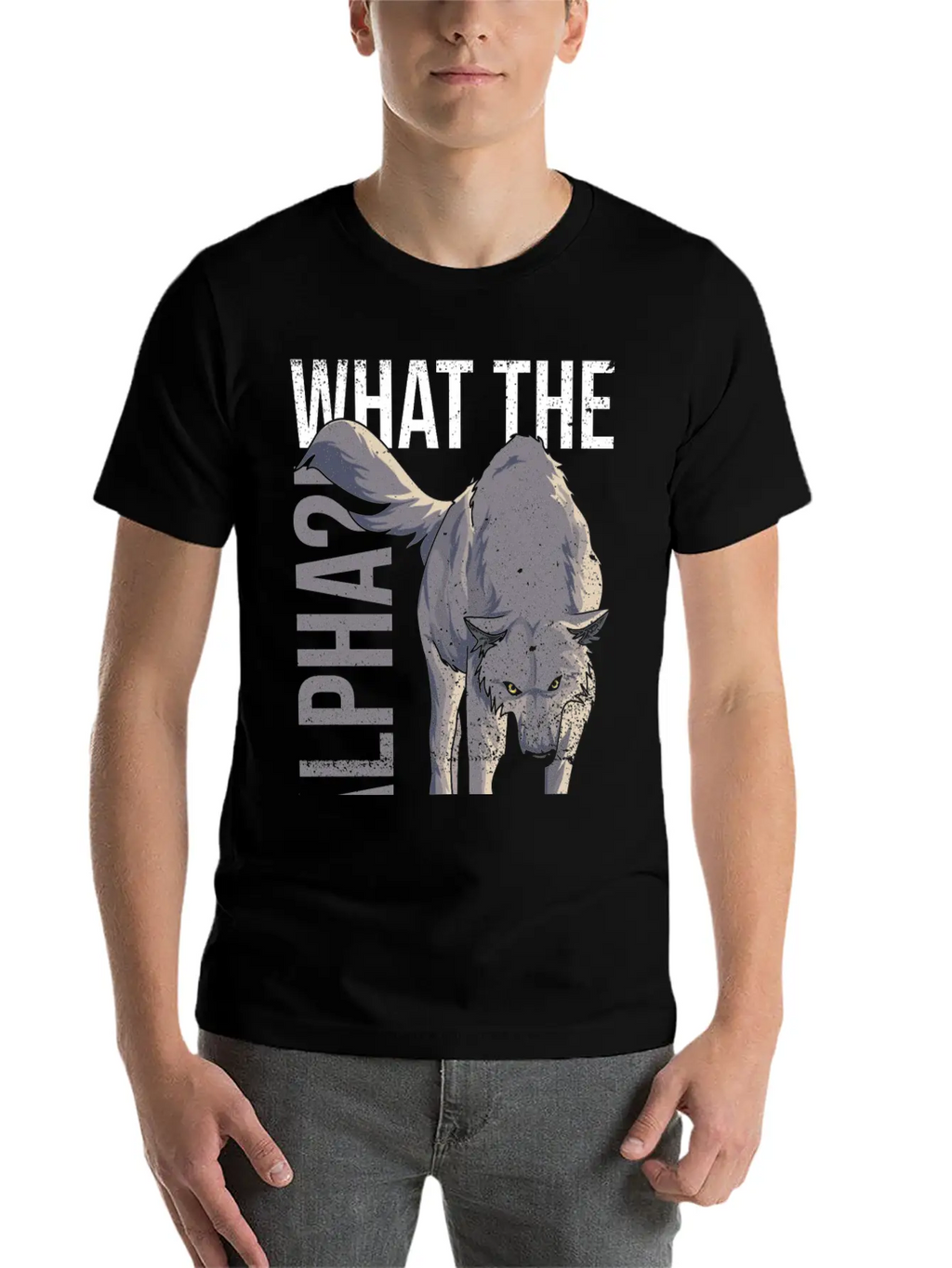 What The Alpha?! Quote For A Wolf Expert Relaxed Everyday Tee – Lightweight And Durable Cotton