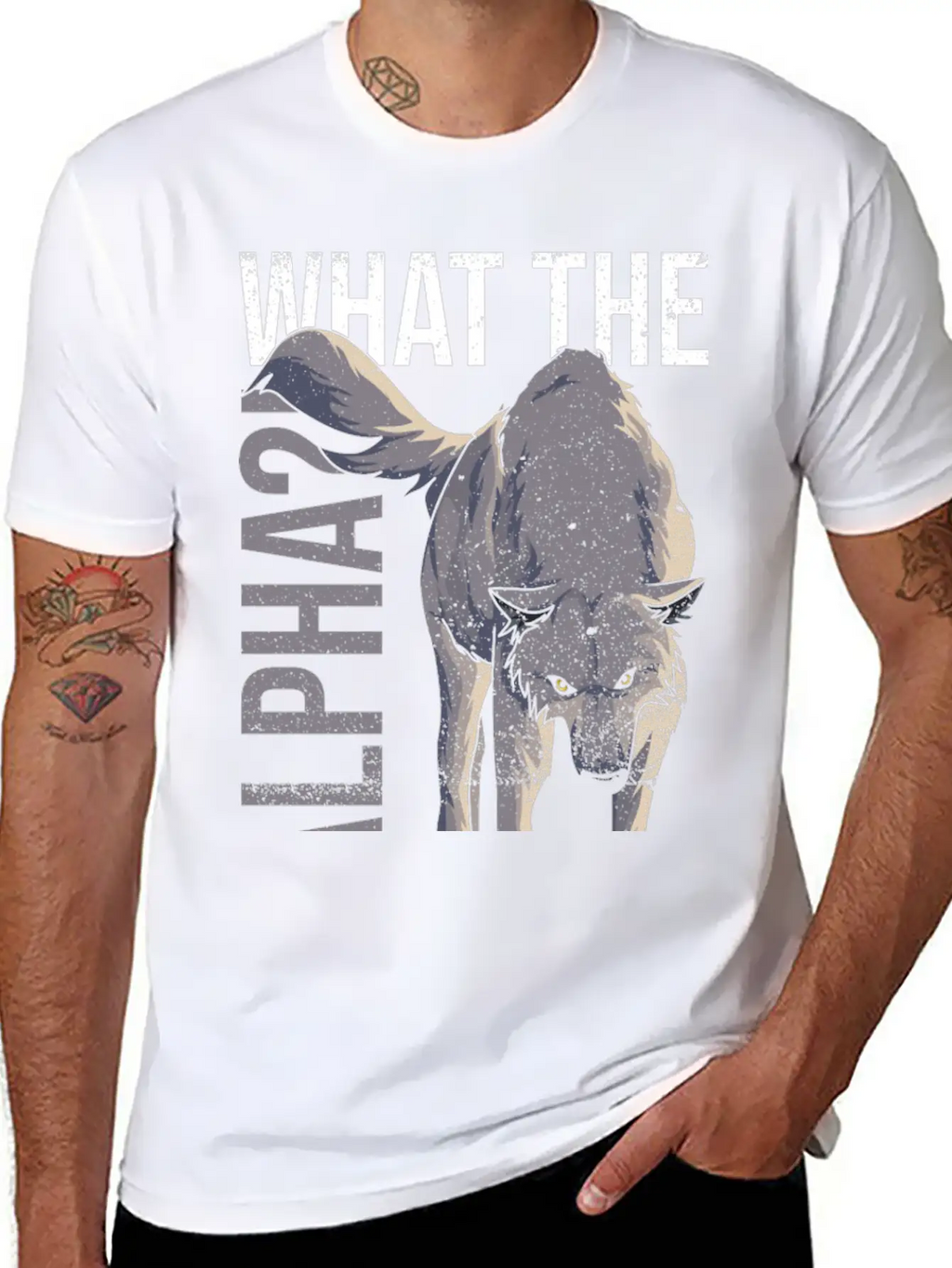 What The Alpha?! Quote For A Wolf Expert Relaxed Everyday Tee – Lightweight And Durable Cotton