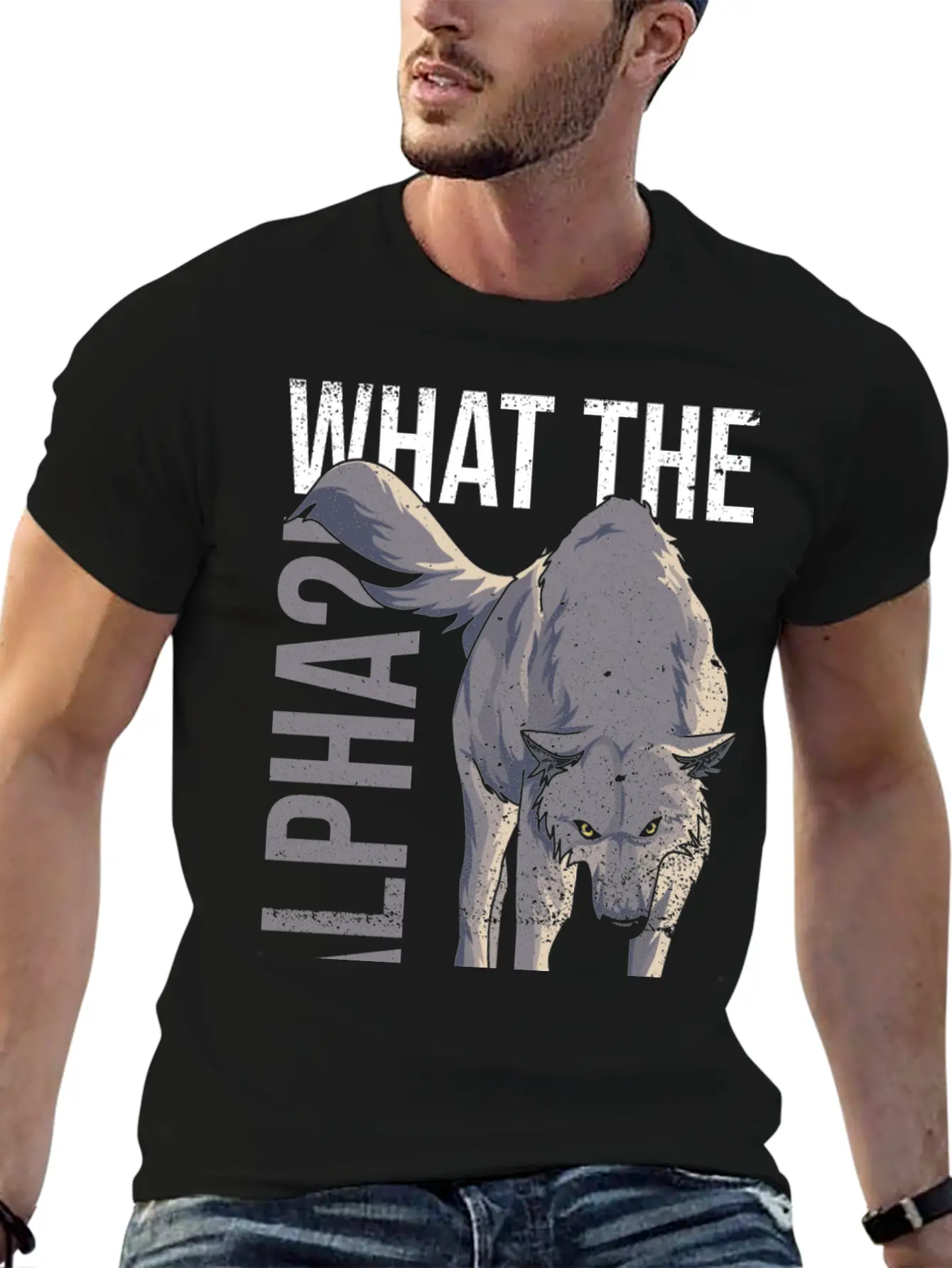What The Alpha?! Quote For A Wolf Expert Relaxed Everyday Tee – Lightweight And Durable Cotton