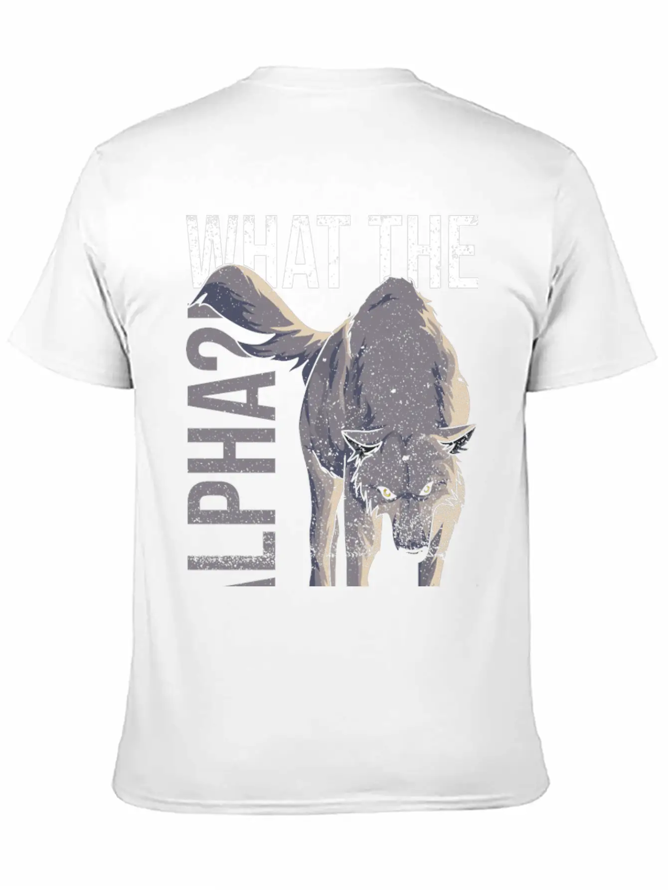 What The Alpha?! Quote For A Wolf Expert Relaxed Everyday Tee – Lightweight And Durable Cotton