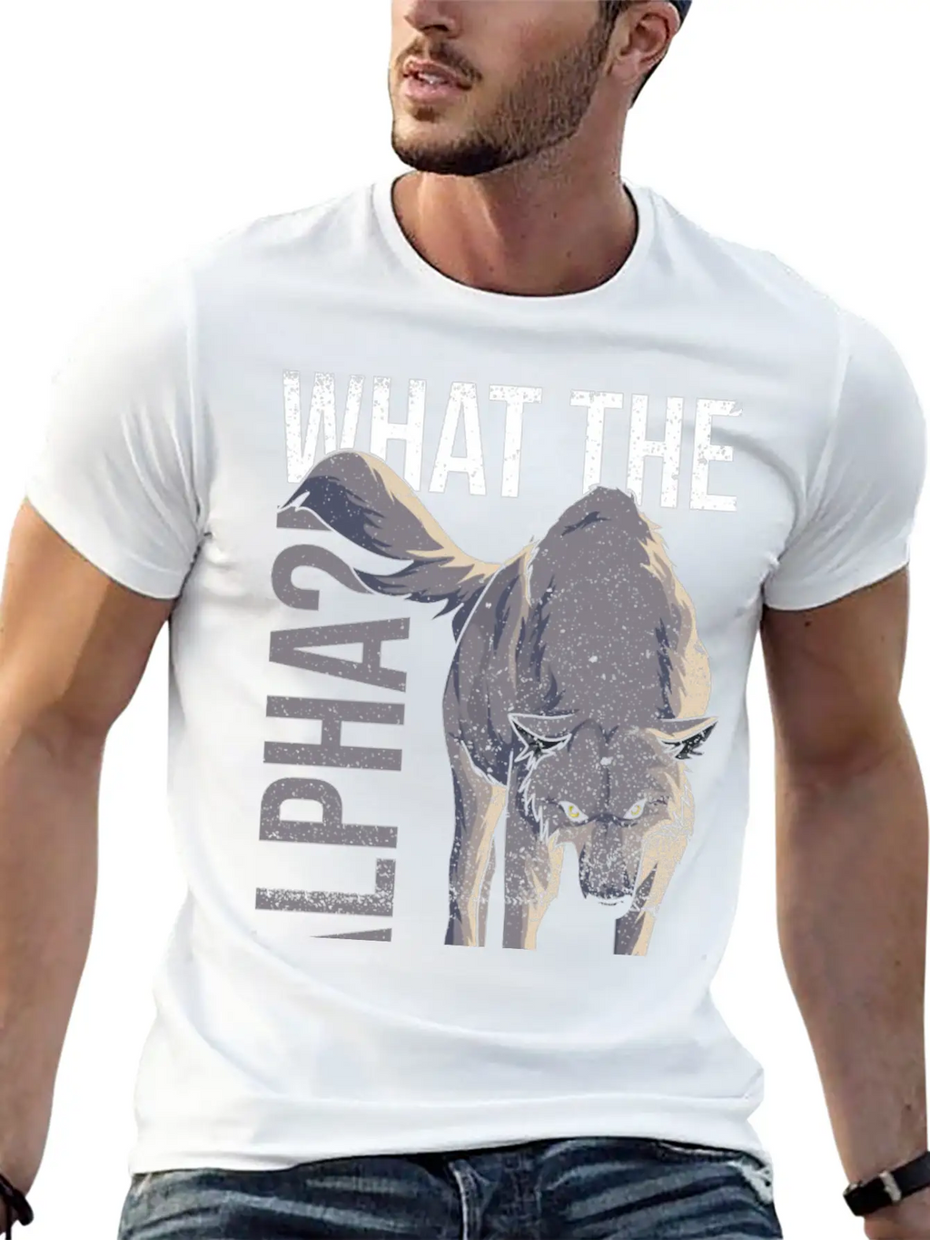 What The Alpha?! Quote For A Wolf Expert Relaxed Everyday Tee – Lightweight And Durable Cotton