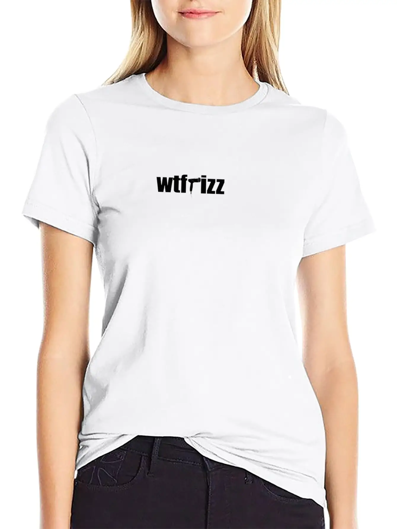What The Frizz: Loading... Breathable Soft Cotton T-Shirt – Timeless Casual Look