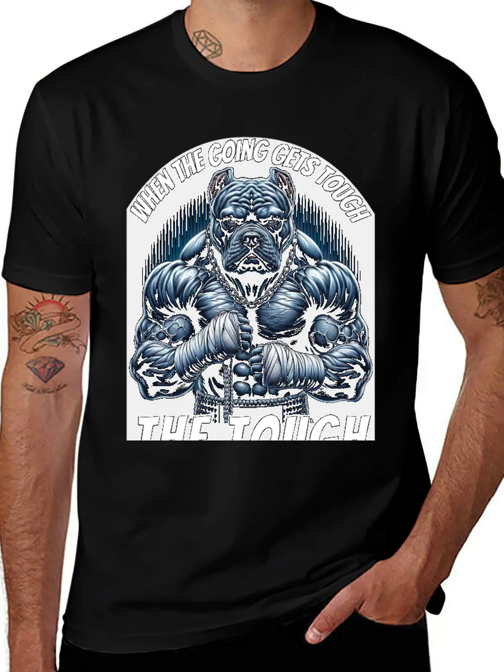 When The Going Gets Tough, The Tough Keep Going Unisex Casual T-Shirt – Clean Design For Daily Comfort