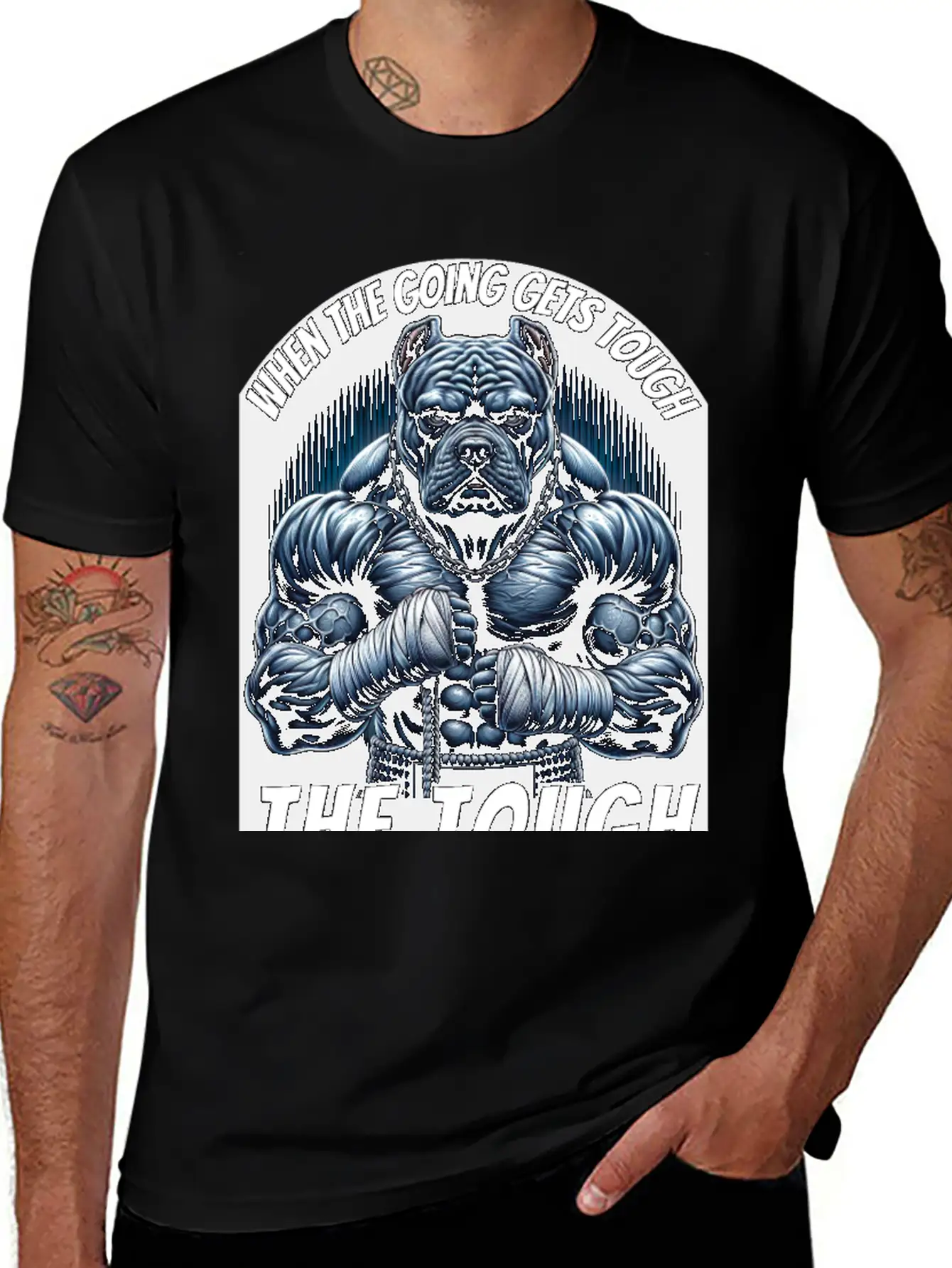 When The Going Gets Tough, The Tough Keep Going Unisex Casual T-Shirt – Clean Design For Daily Comfort