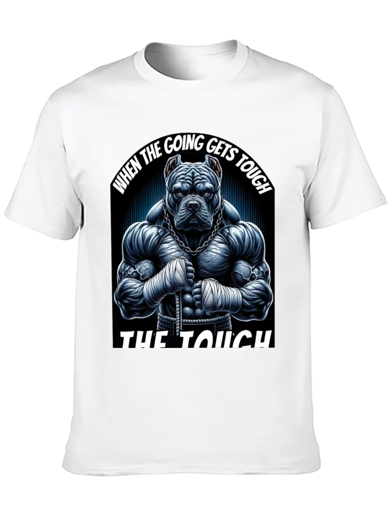 When The Going Gets Tough, The Tough Keep Going Unisex Casual T-Shirt – Clean Design For Daily Comfort