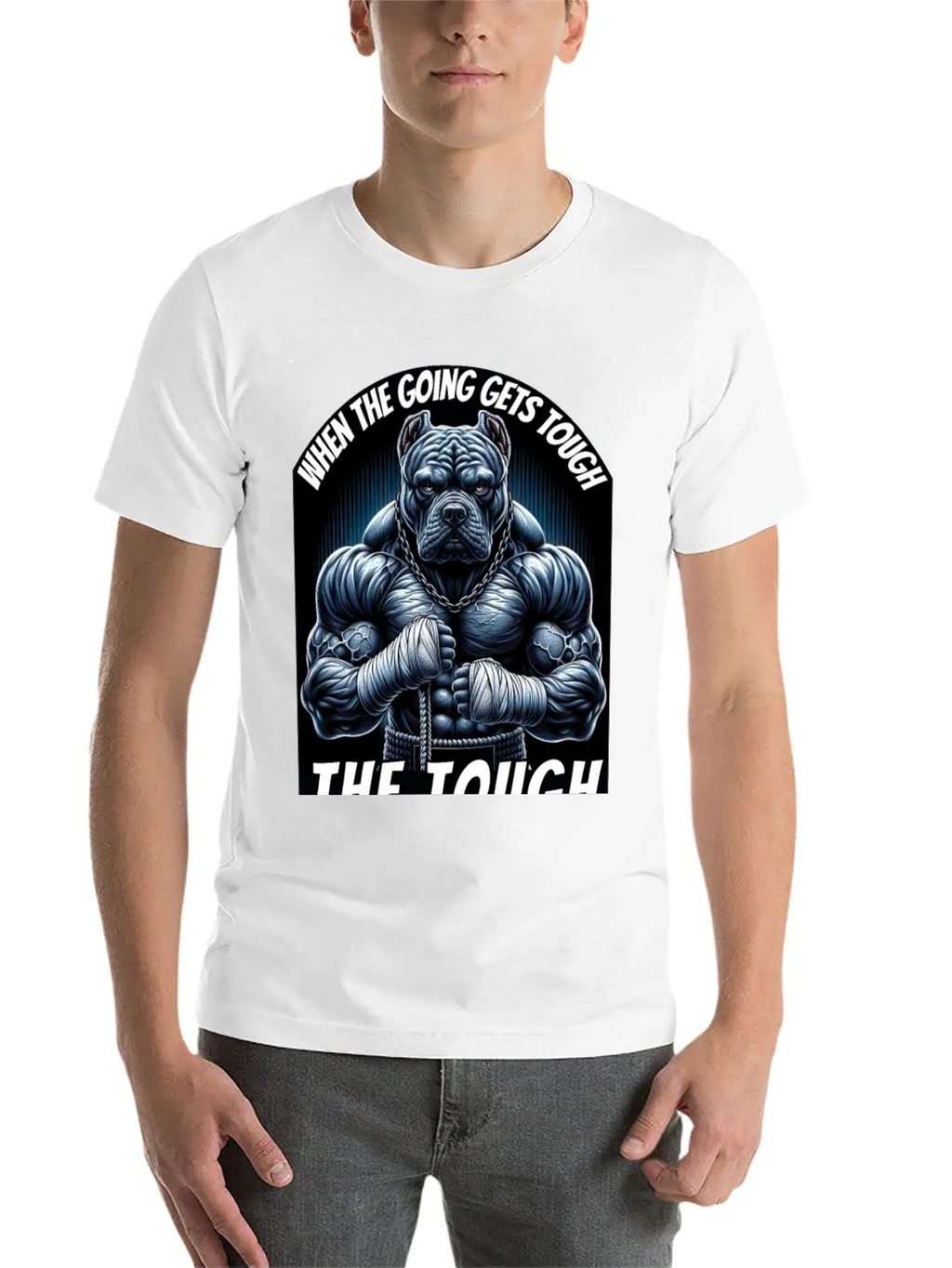 When The Going Gets Tough, The Tough Keep Going Unisex Casual T-Shirt – Clean Design For Daily Comfort