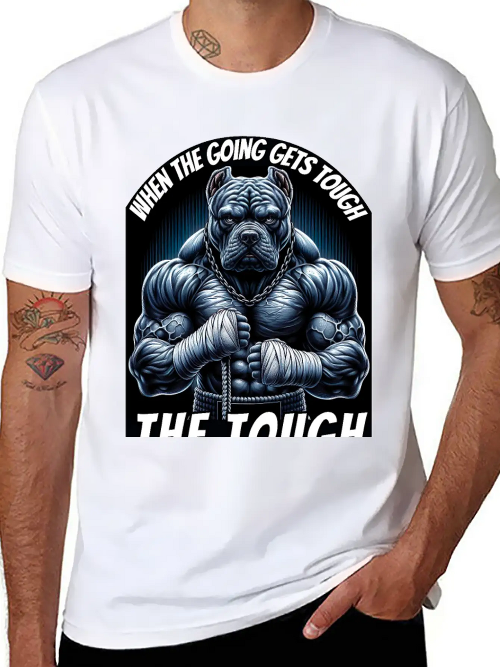 When The Going Gets Tough, The Tough Keep Going Unisex Casual T-Shirt – Clean Design For Daily Comfort