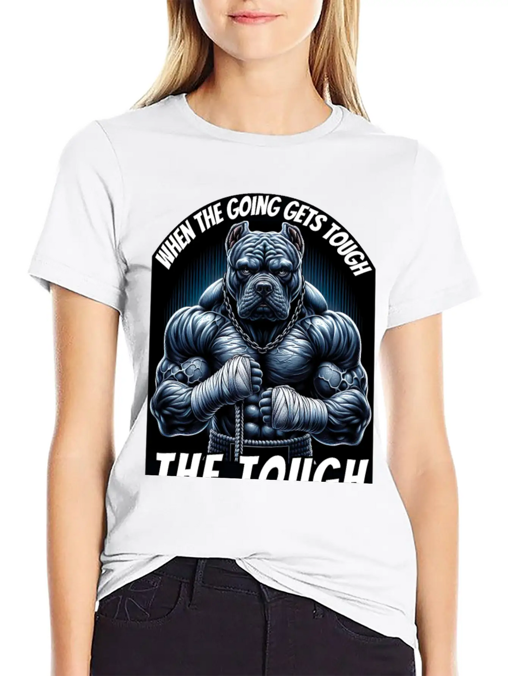 When The Going Gets Tough, The Tough Keep Going Unisex Casual T-Shirt – Clean Design For Daily Comfort