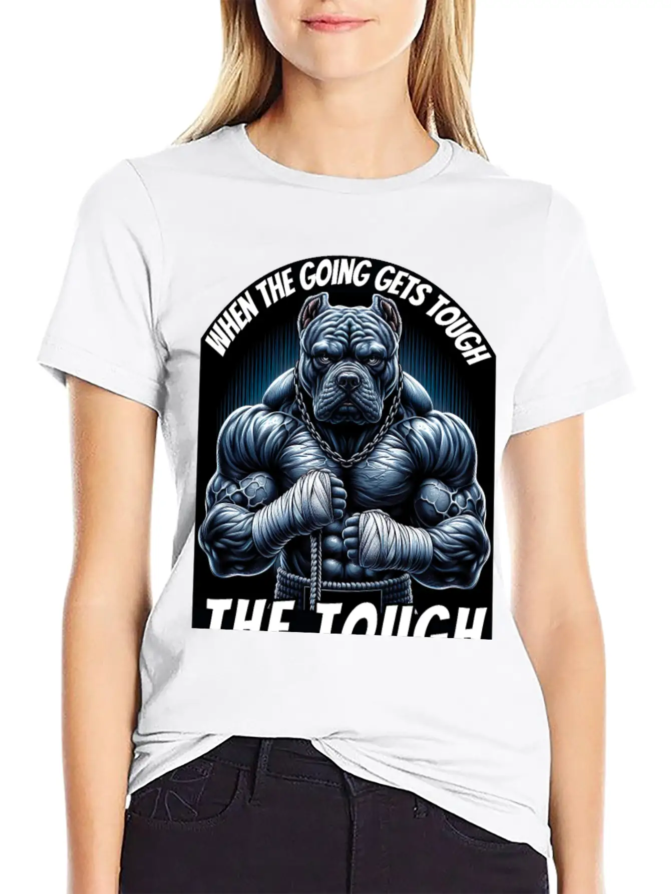 When The Going Gets Tough, The Tough Keep Going Unisex Casual T-Shirt – Clean Design For Daily Comfort