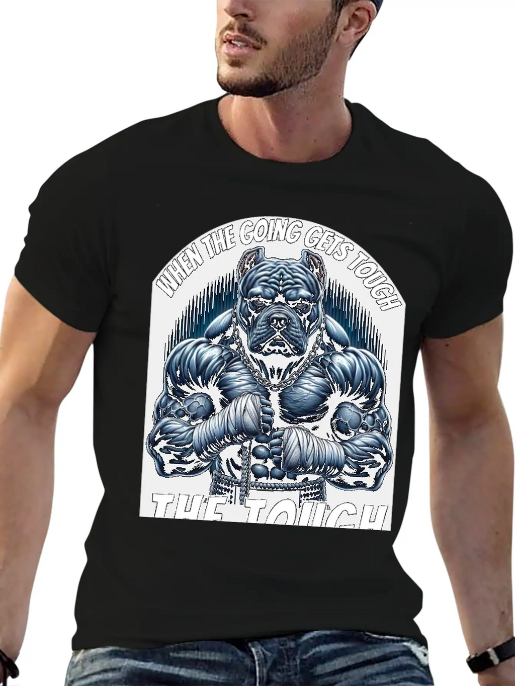 When The Going Gets Tough, The Tough Keep Going Unisex Casual T-Shirt – Clean Design For Daily Comfort