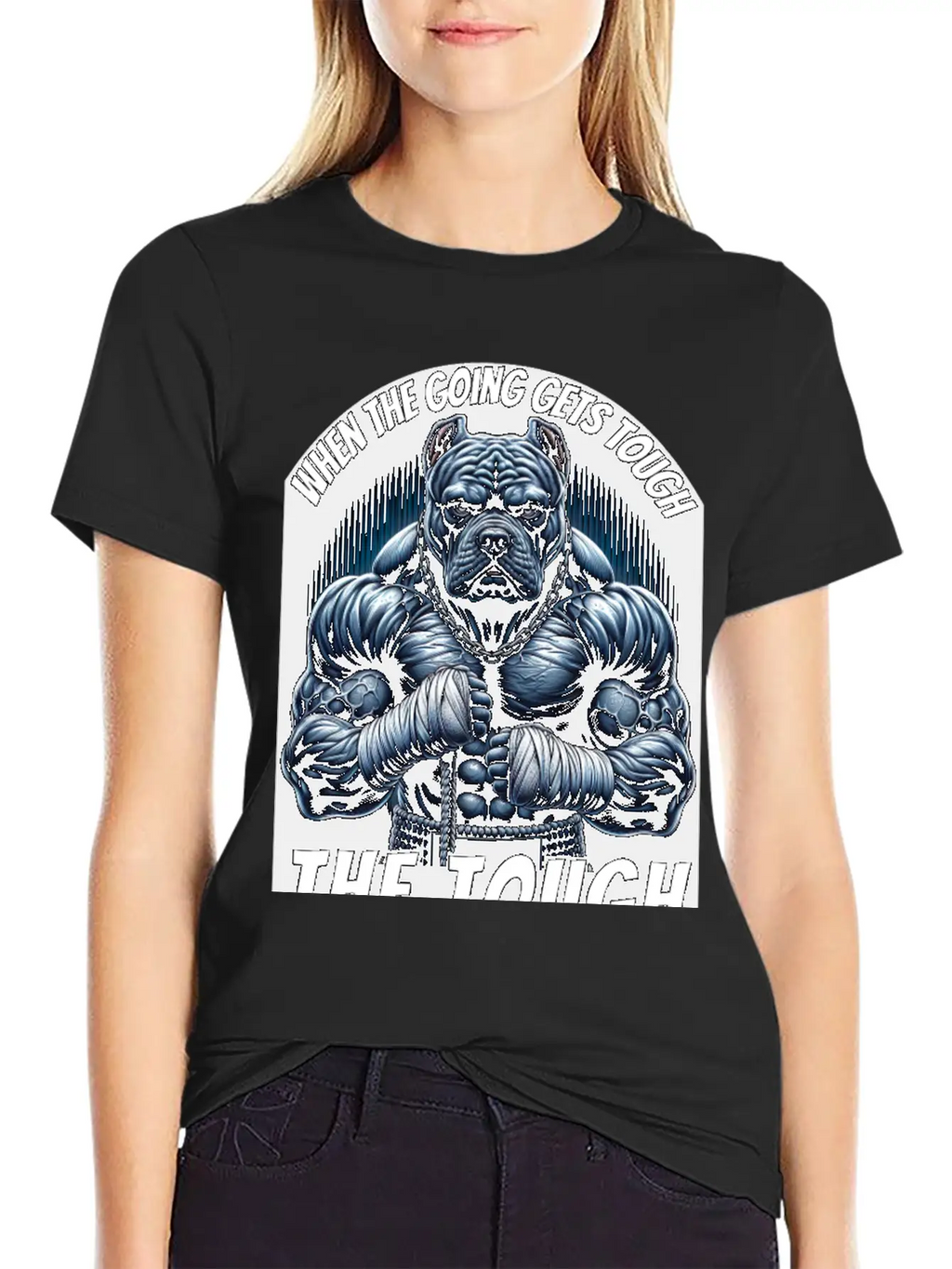 When The Going Gets Tough, The Tough Keep Going Unisex Casual T-Shirt – Clean Design For Daily Comfort