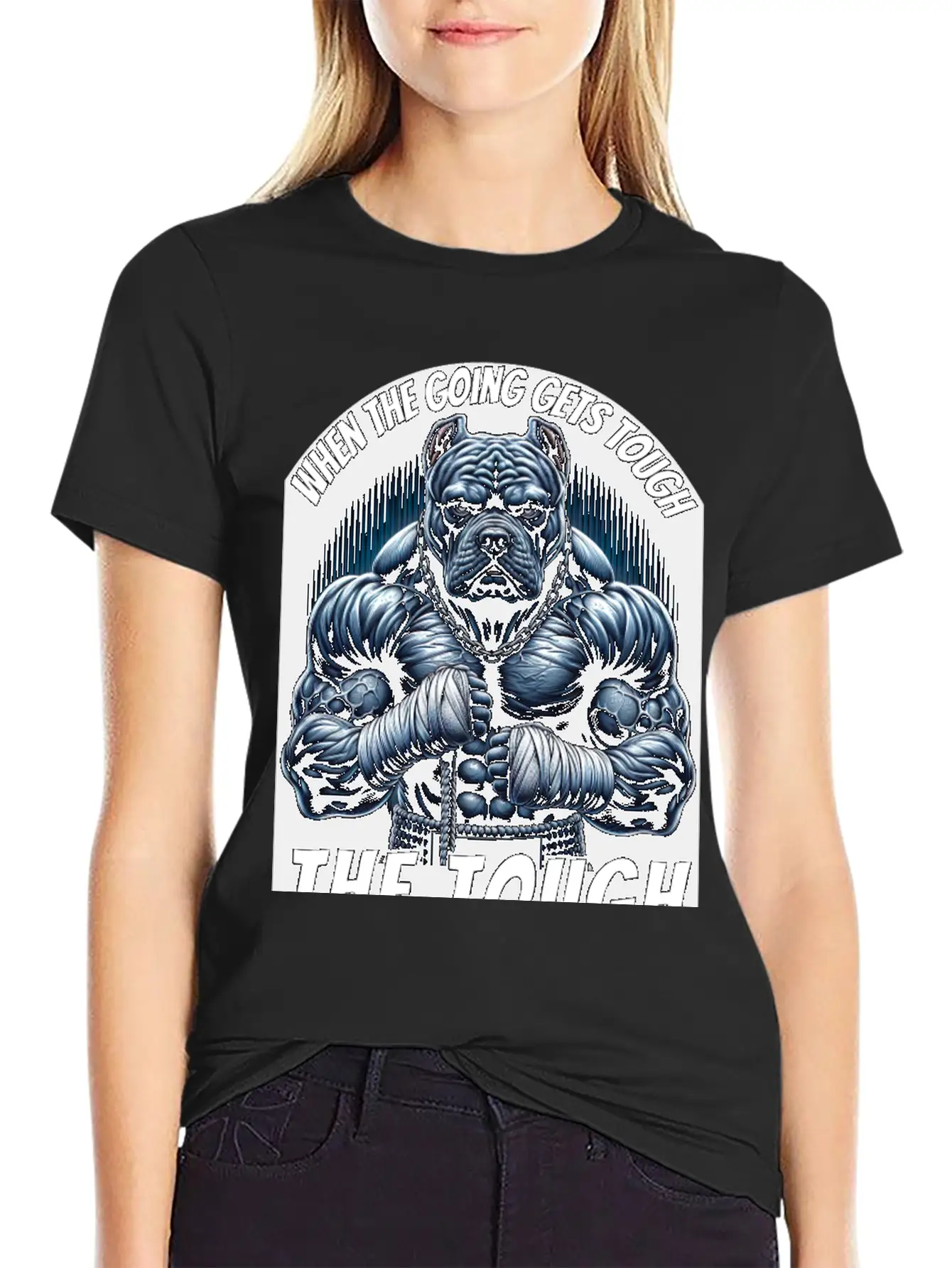 When The Going Gets Tough, The Tough Keep Going Unisex Casual T-Shirt – Clean Design For Daily Comfort