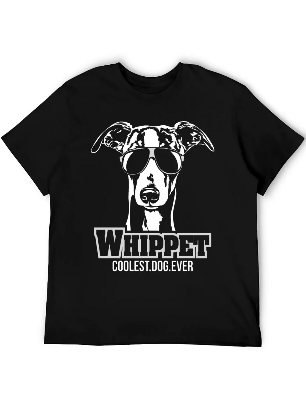 Whippet Dog Coolest Dog Ever Dog Mom Unisex Casual T-Shirt – Clean Design For Daily Comfort