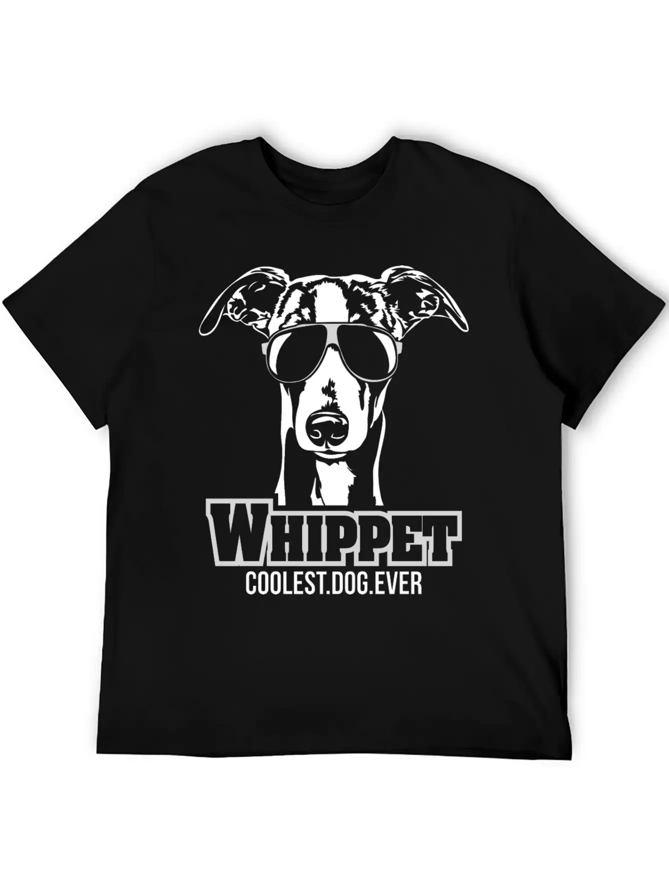 Whippet Dog Coolest Dog Ever Dog Mom Unisex Casual T-Shirt – Clean Design For Daily Comfort