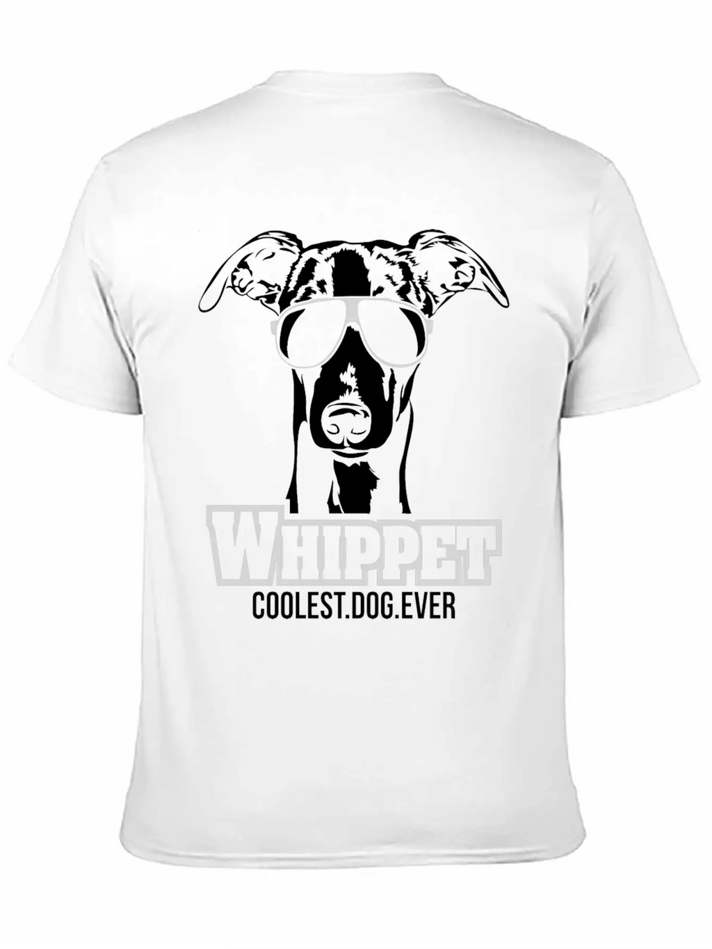 Whippet Dog Coolest Dog Ever Dog Mom Unisex Casual T-Shirt – Clean Design For Daily Comfort