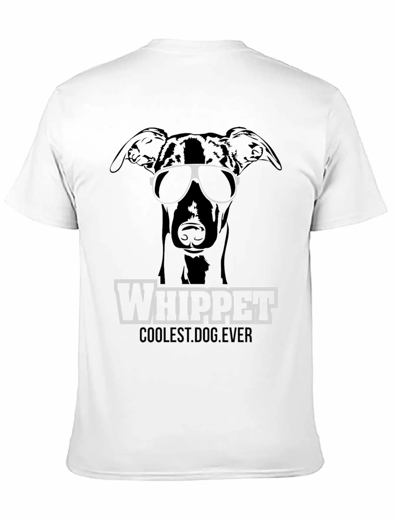 Whippet Dog Coolest Dog Ever Dog Mom Unisex Casual T-Shirt – Clean Design For Daily Comfort