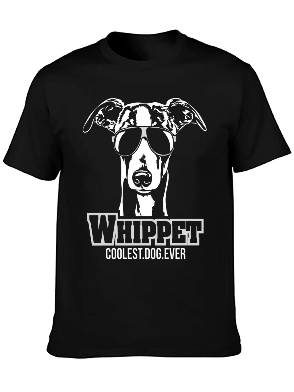 Whippet Dog Coolest Dog Ever Dog Mom Unisex Casual T-Shirt – Clean Design For Daily Comfort