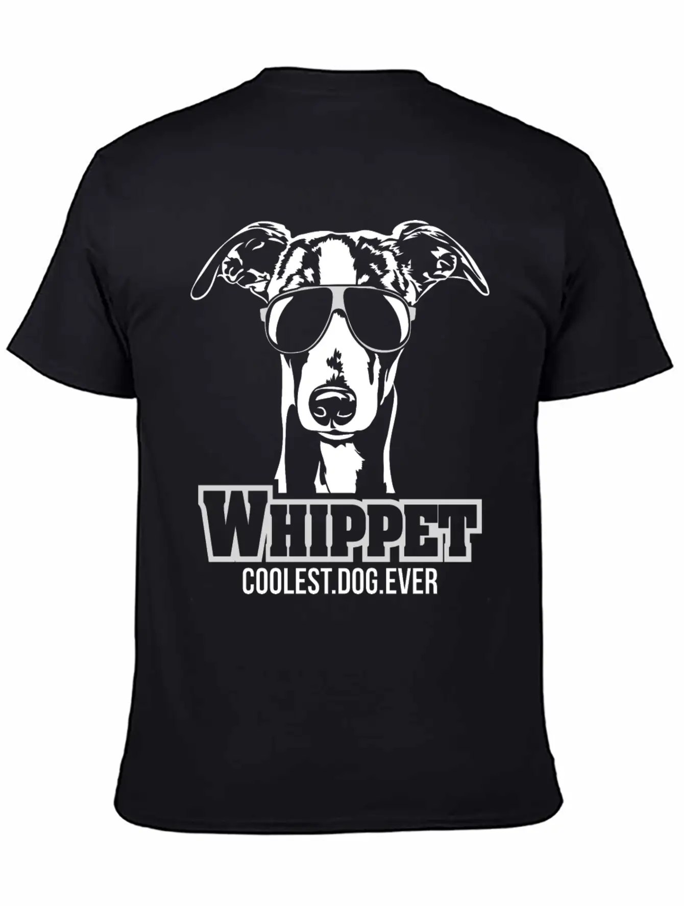Whippet Dog Coolest Dog Ever Dog Mom Unisex Casual T-Shirt – Clean Design For Daily Comfort