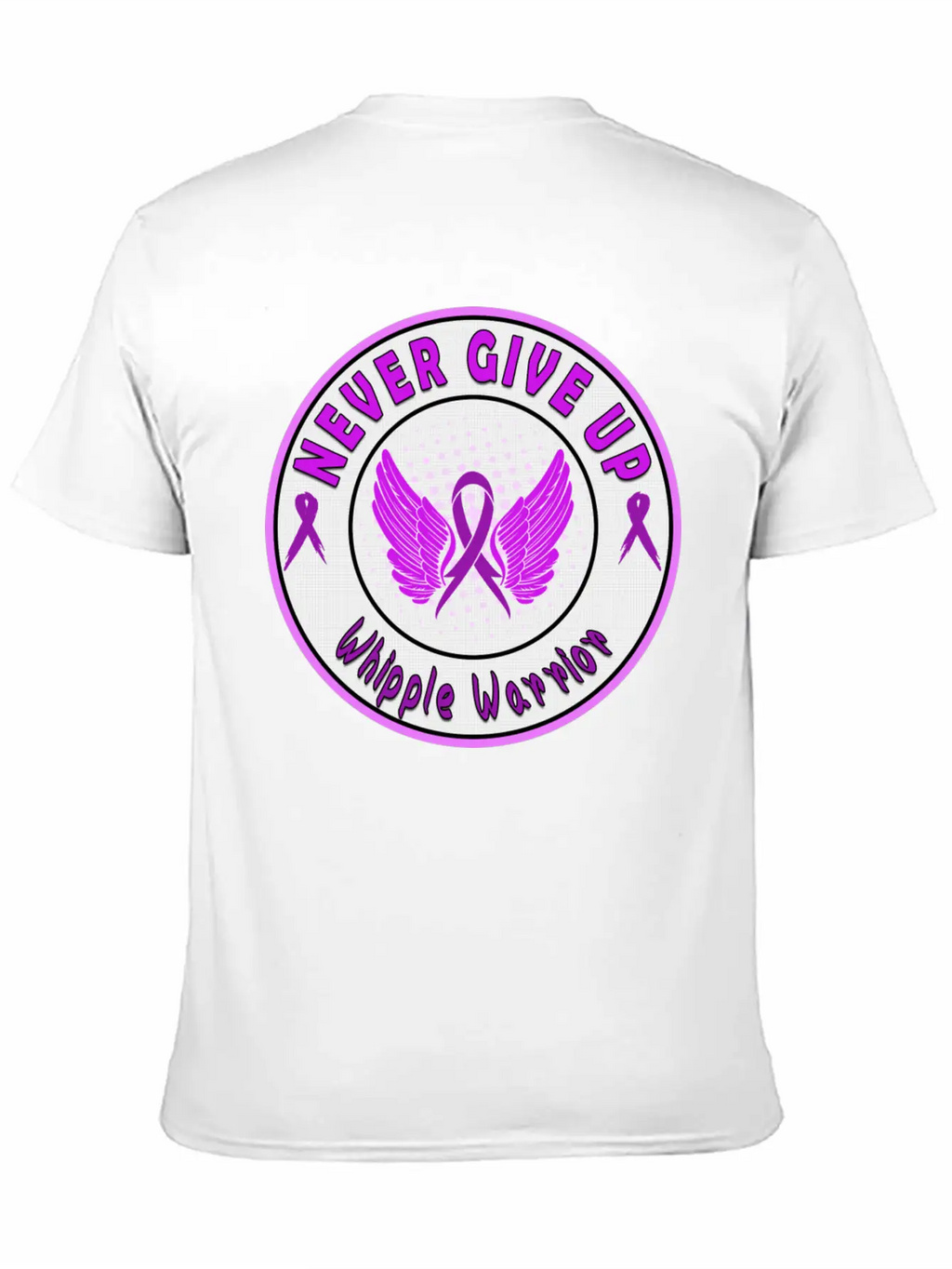 Whipple Awareness Stylish Everyday T-Shirt – Unisex Basic Cotton Tee