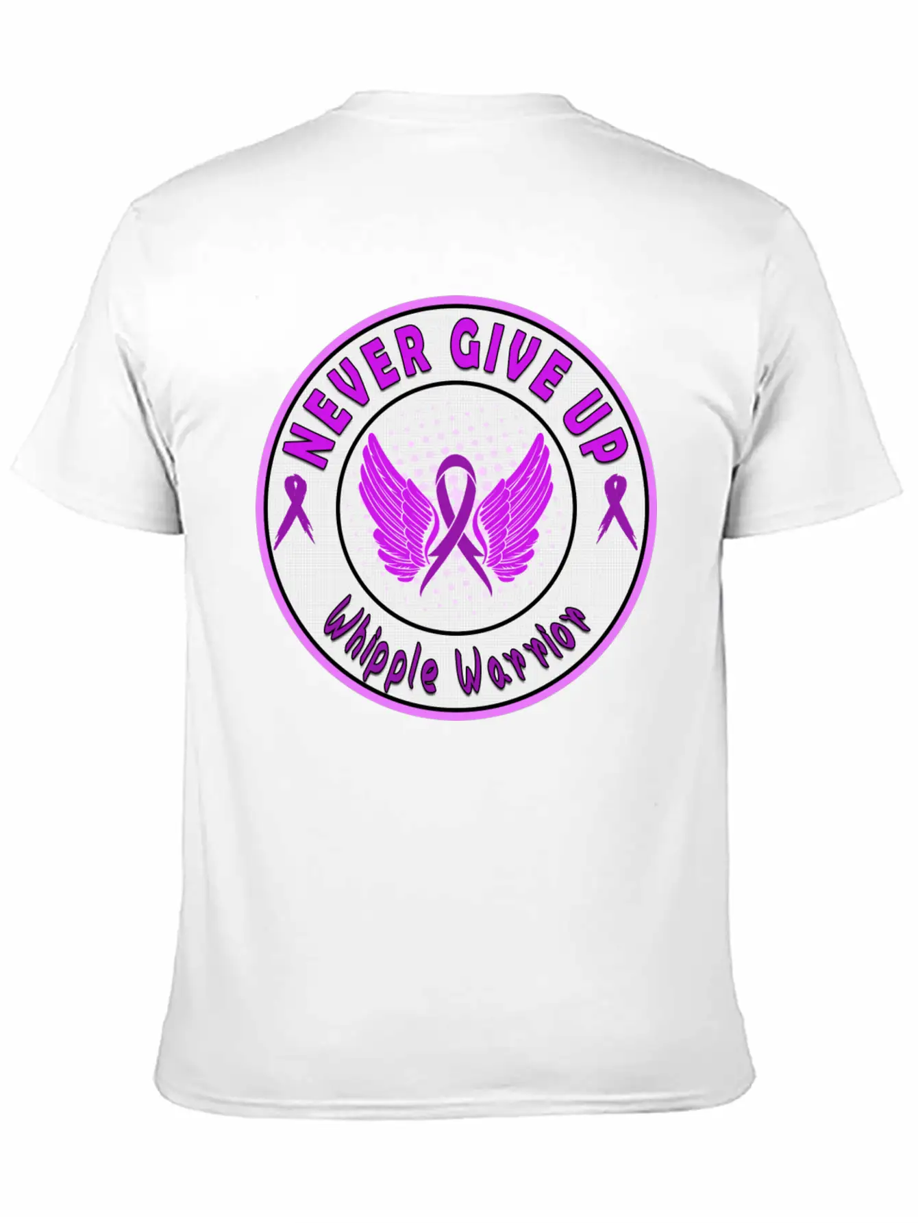 Whipple Awareness Stylish Everyday T-Shirt – Unisex Basic Cotton Tee