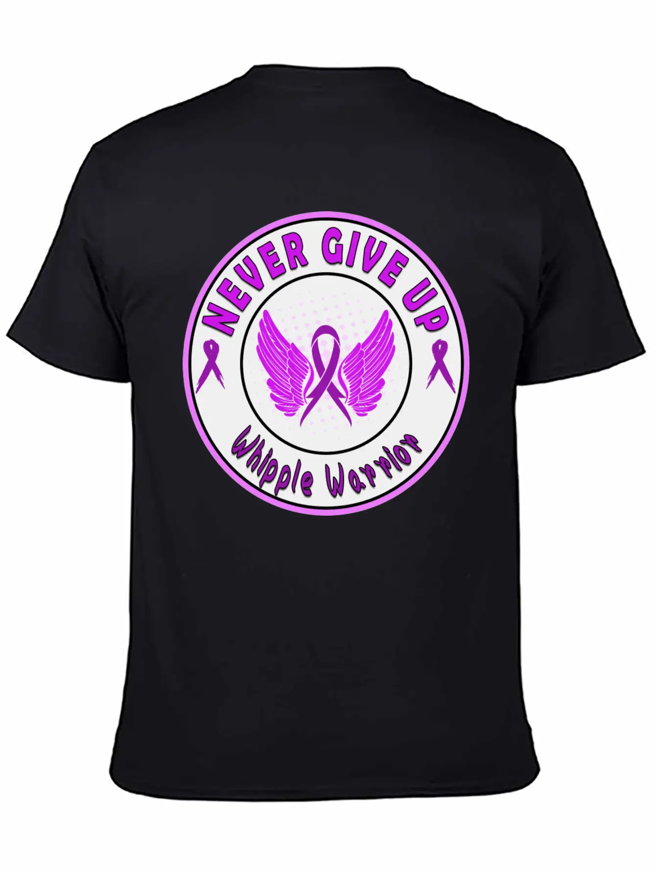 Whipple Awareness Stylish Everyday T-Shirt – Unisex Basic Cotton Tee