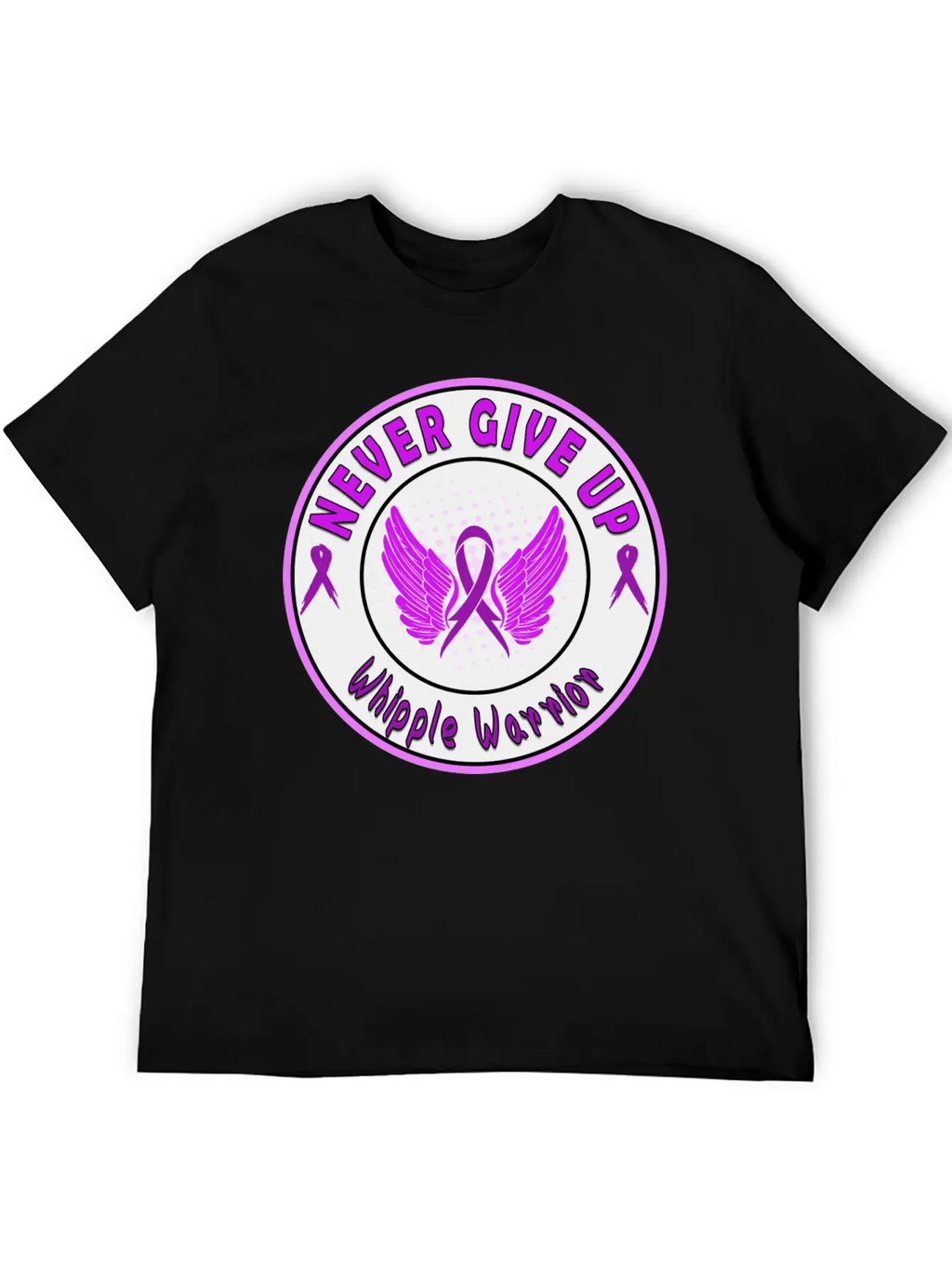 Whipple Awareness Stylish Everyday T-Shirt – Unisex Basic Cotton Tee