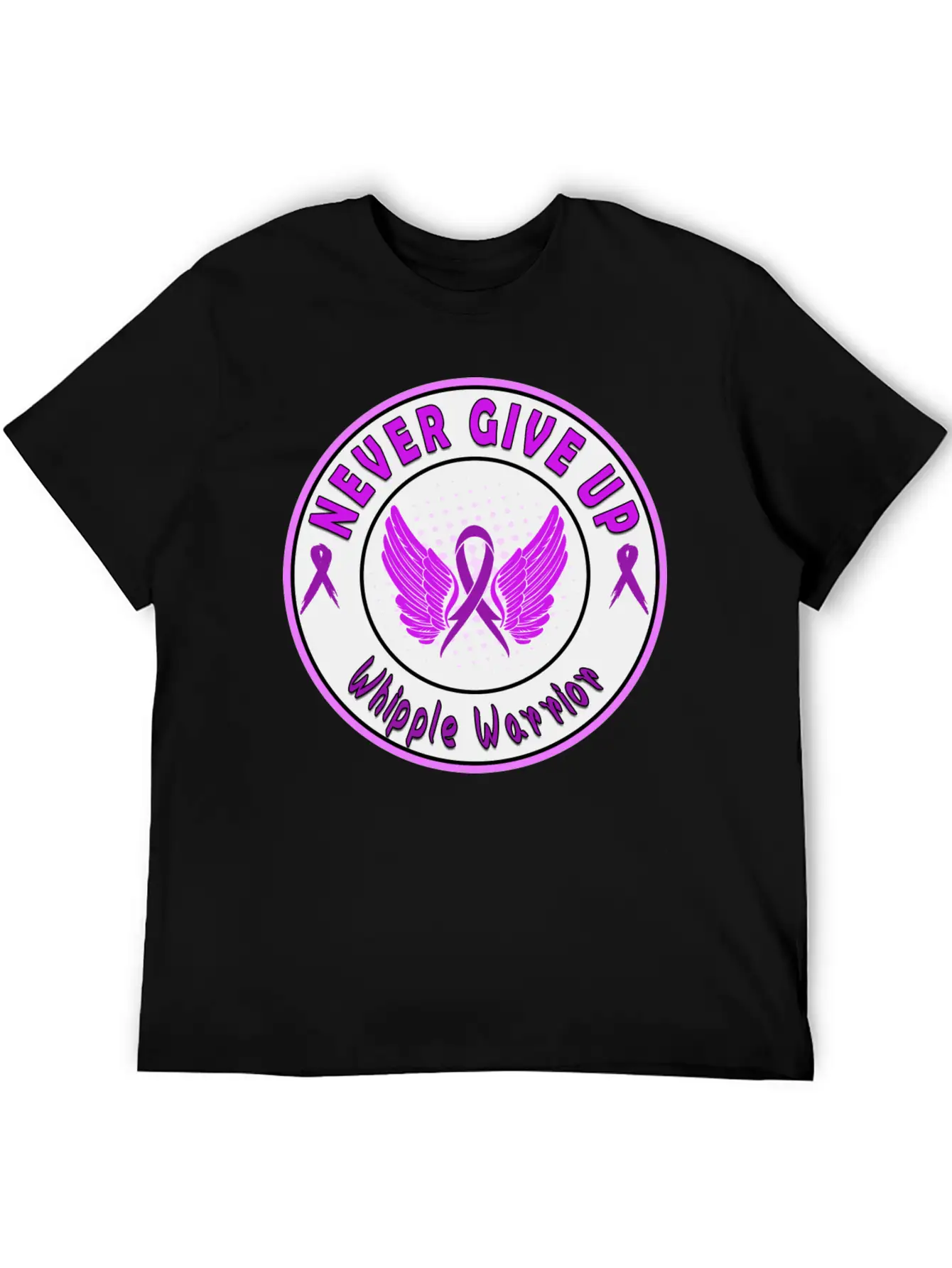 Whipple Awareness Stylish Everyday T-Shirt – Unisex Basic Cotton Tee