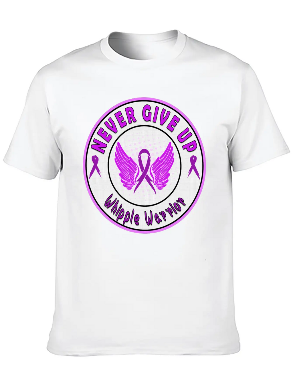 Whipple Awareness Stylish Everyday T-Shirt – Unisex Basic Cotton Tee