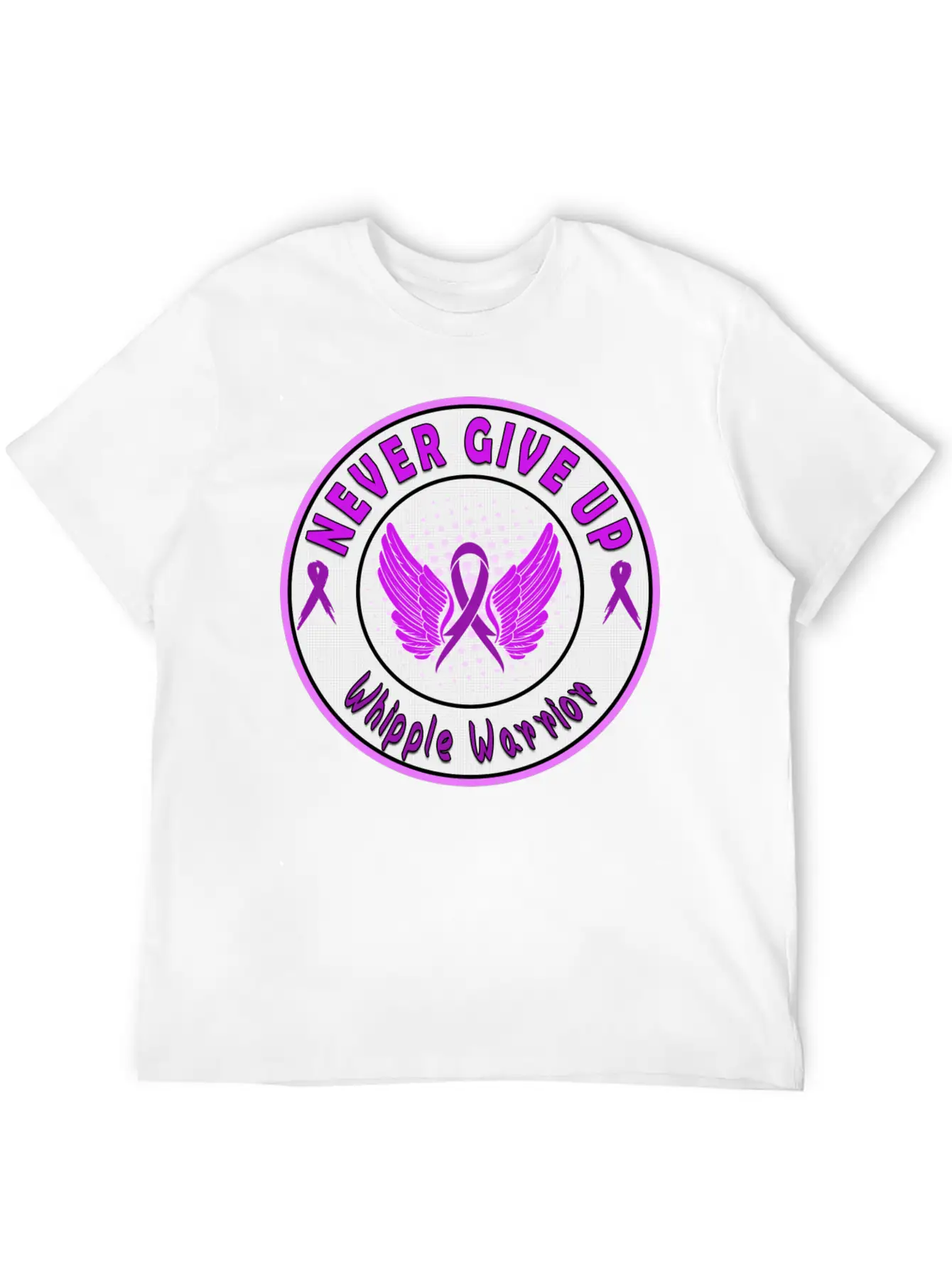 Whipple Awareness Stylish Everyday T-Shirt – Unisex Basic Cotton Tee