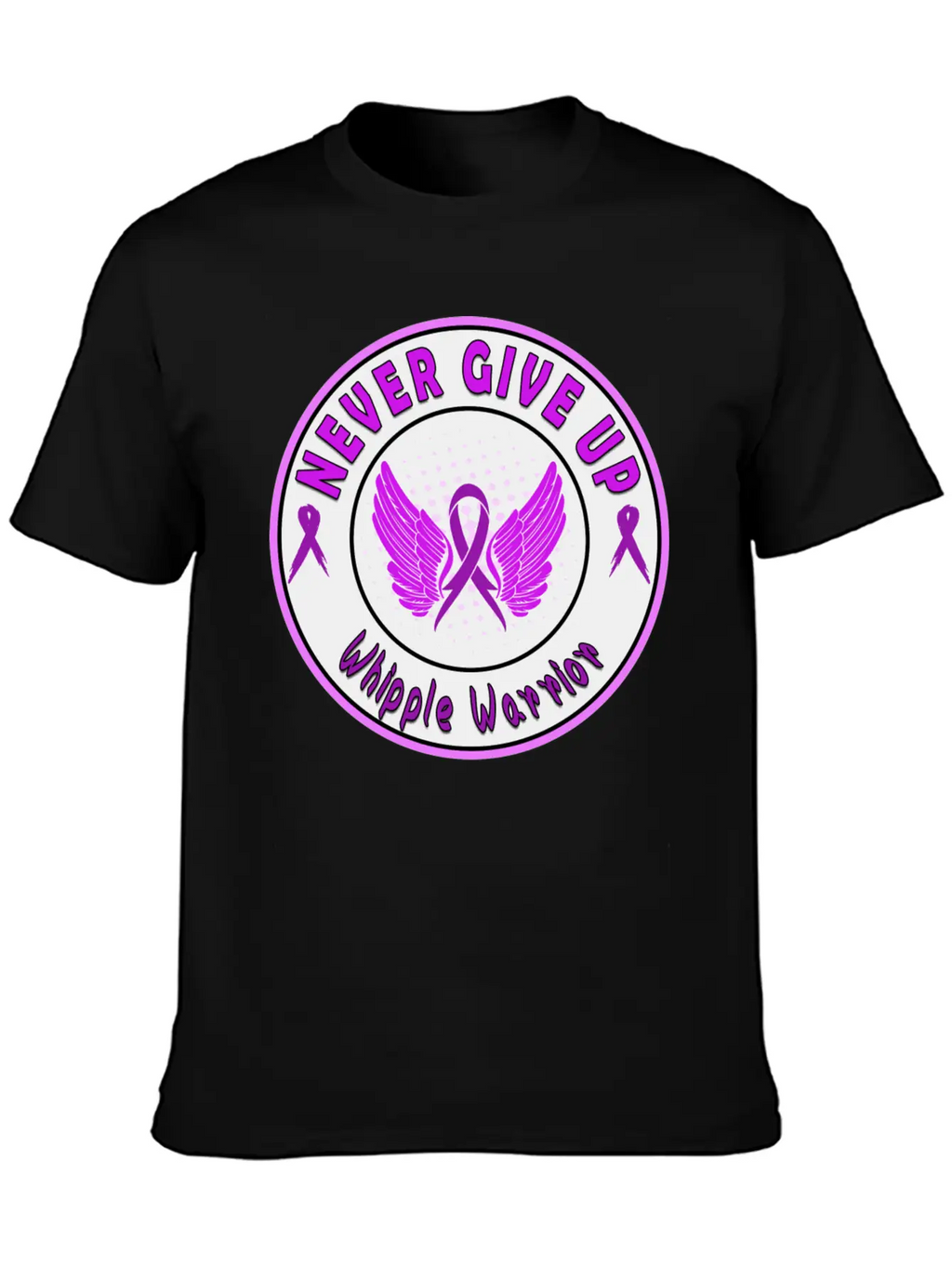 Whipple Awareness Stylish Everyday T-Shirt – Unisex Basic Cotton Tee