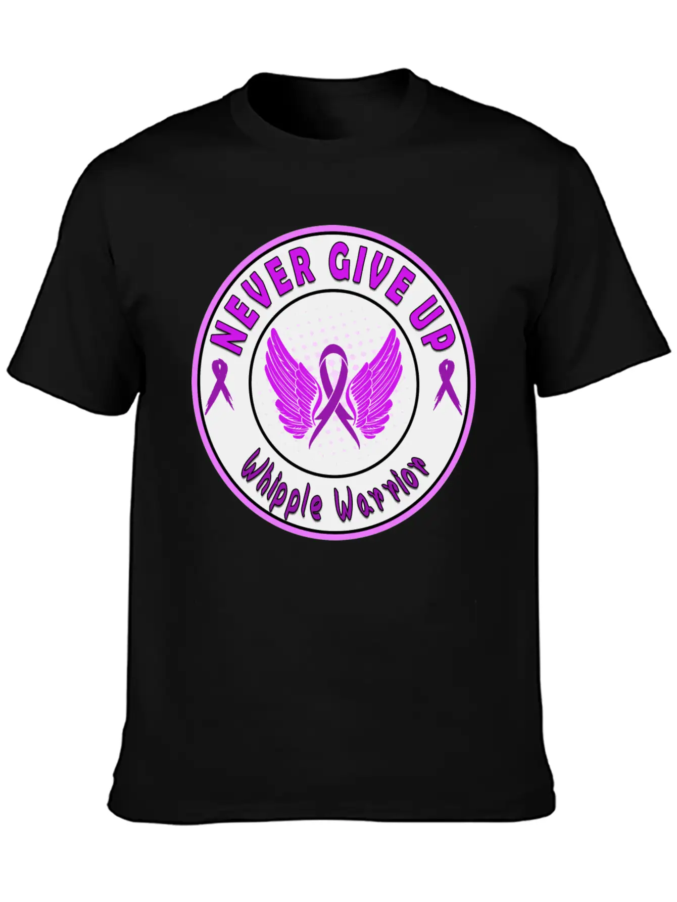 Whipple Awareness Stylish Everyday T-Shirt – Unisex Basic Cotton Tee