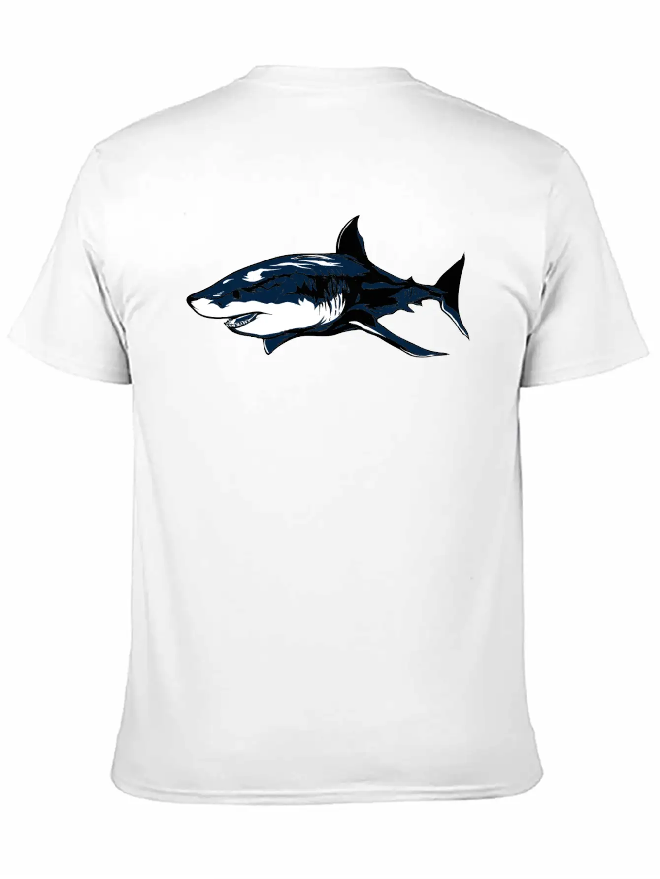 White Shark Classic Cotton Tee – Unisex Comfort For Any Season