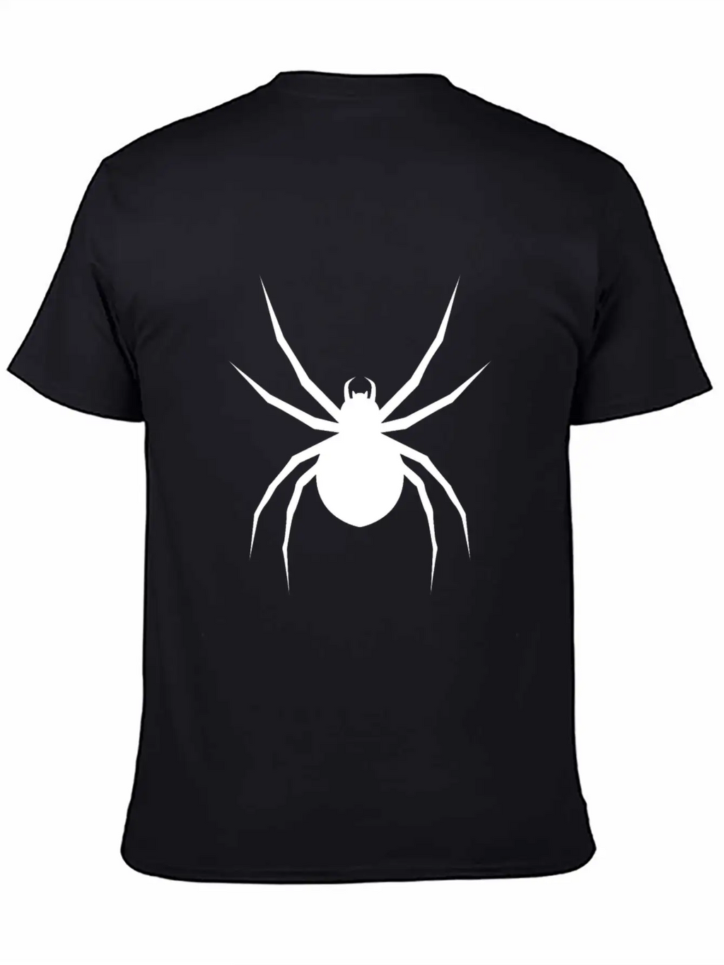 White Spider Eight Legs Scary Halloween Gift Breathable Graphic T-Shirt – Perfect For Casual Days