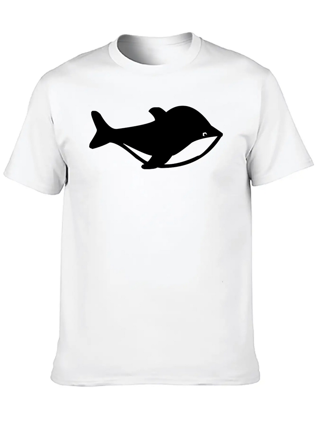 White Whale Basic Graphic T-Shirt – Daily Comfort In Soft Cotton