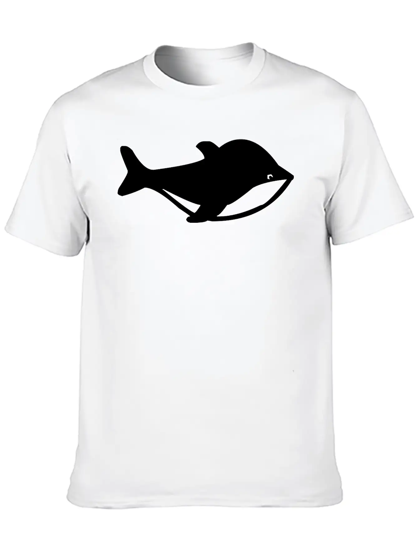 White Whale Basic Graphic T-Shirt – Daily Comfort In Soft Cotton