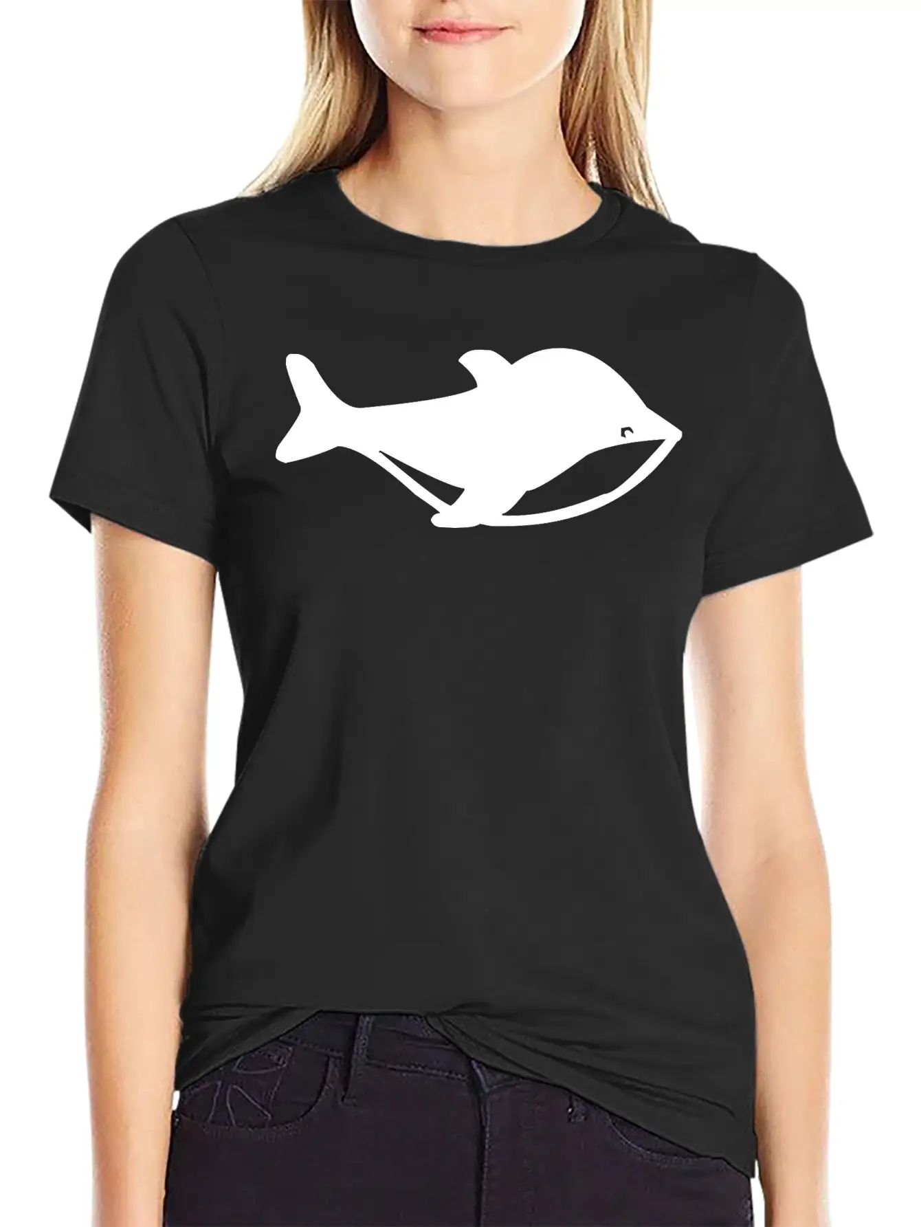 White Whale Basic Graphic T-Shirt – Daily Comfort In Soft Cotton