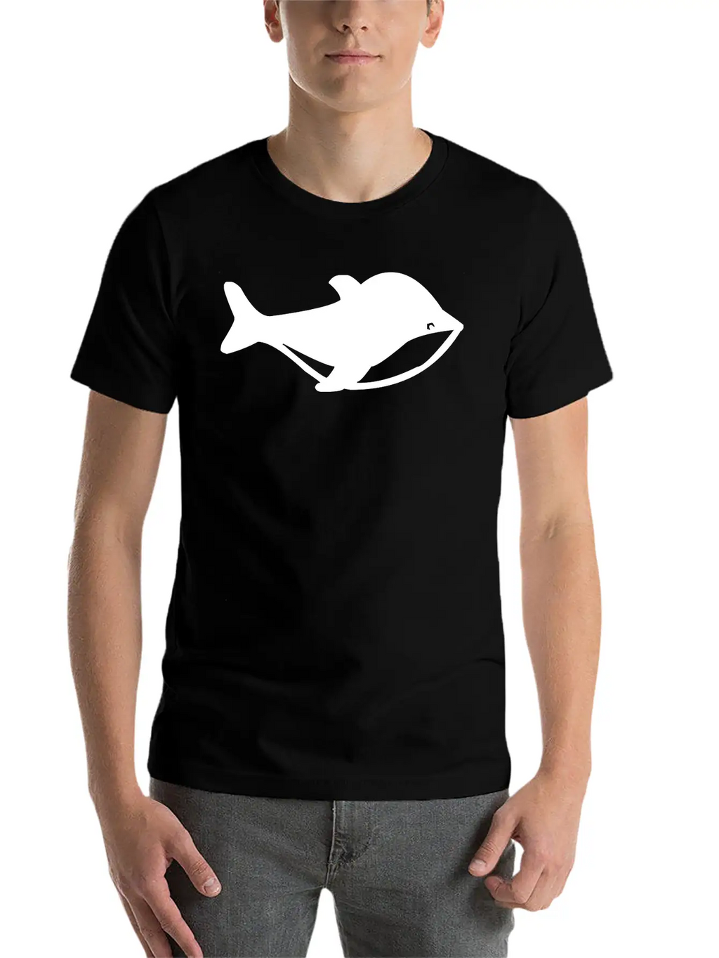 White Whale Basic Graphic T-Shirt – Daily Comfort In Soft Cotton