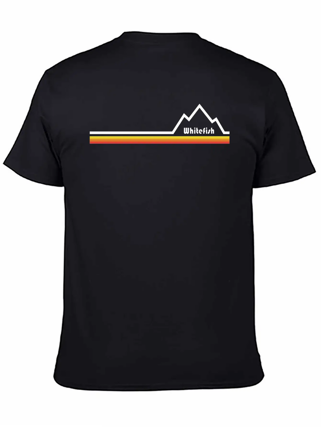 Whitefish Montana Relaxed Everyday Tee – Lightweight And Durable Cotton