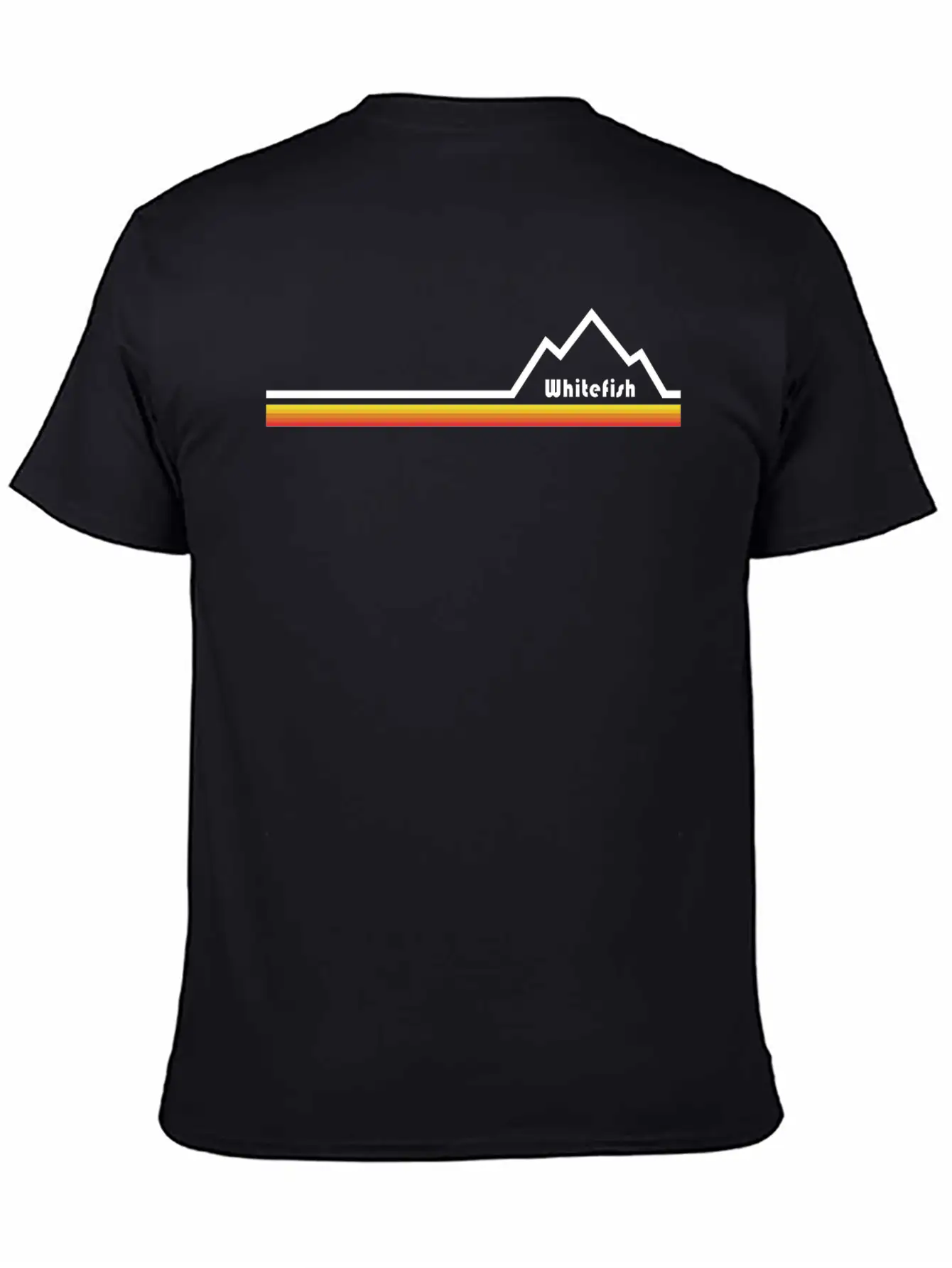 Whitefish Montana Relaxed Everyday Tee – Lightweight And Durable Cotton