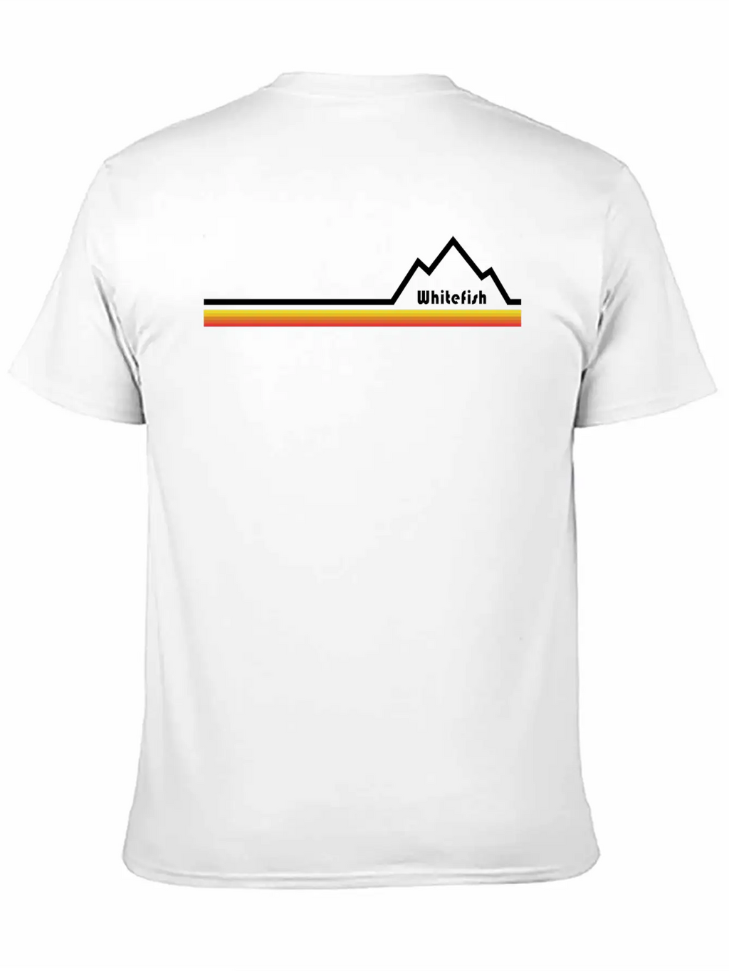 Whitefish Montana Relaxed Everyday Tee – Lightweight And Durable Cotton