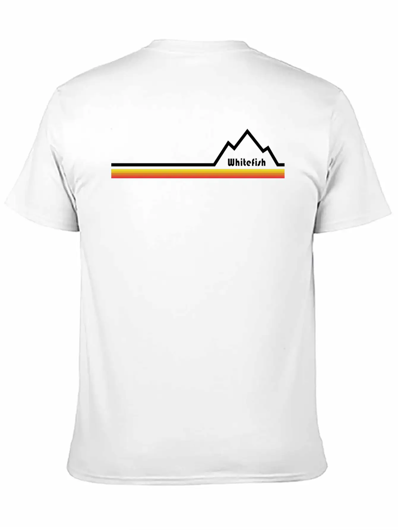 Whitefish Montana Relaxed Everyday Tee – Lightweight And Durable Cotton