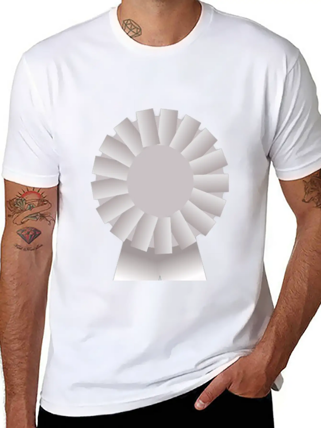 WhiteRibbon Classic Cotton Tee – Unisex Comfort For Any Season