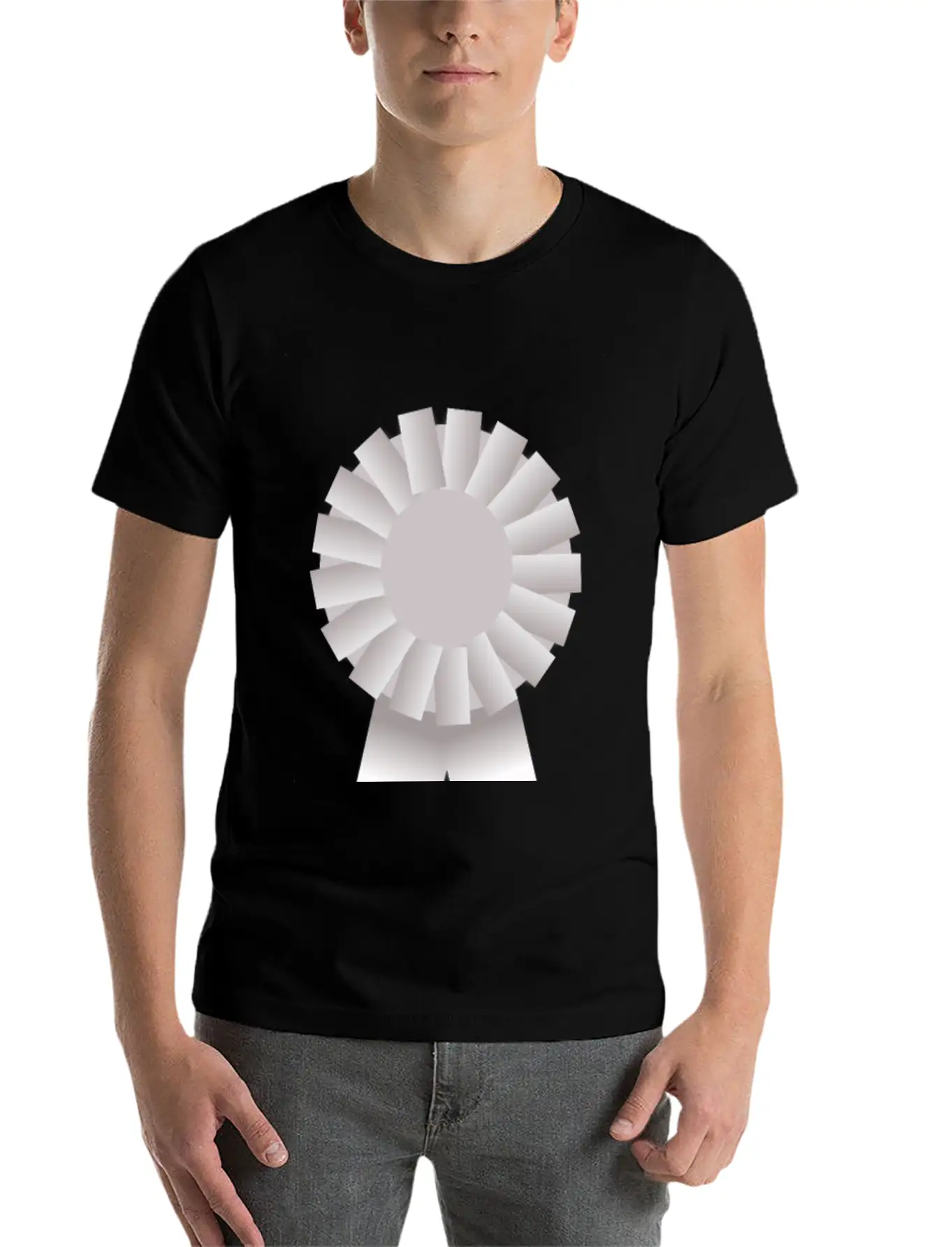 WhiteRibbon Classic Cotton Tee – Unisex Comfort For Any Season