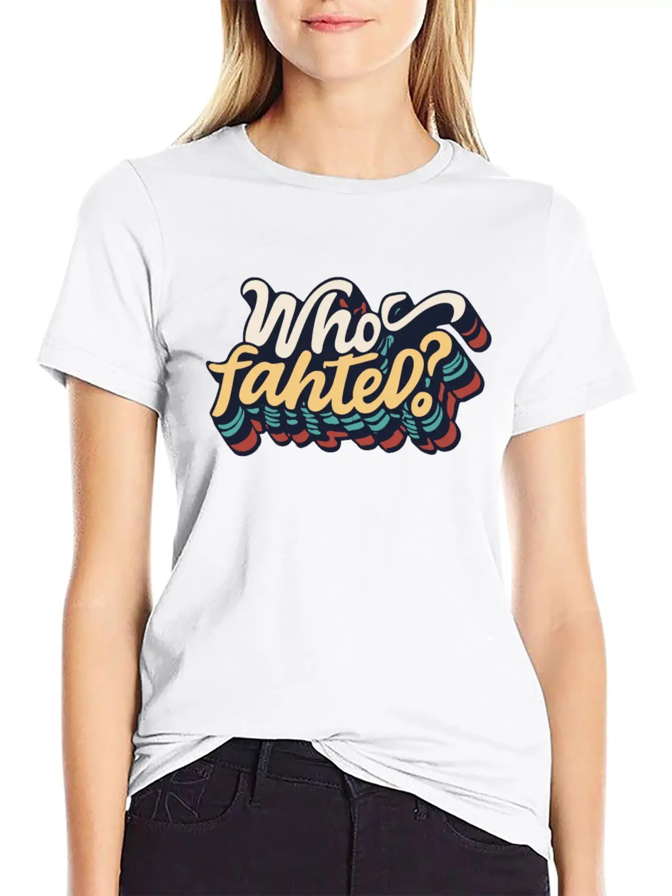 Who Fahted Funny Boston Joke Relaxed Everyday Tee – Lightweight And Durable Cotton