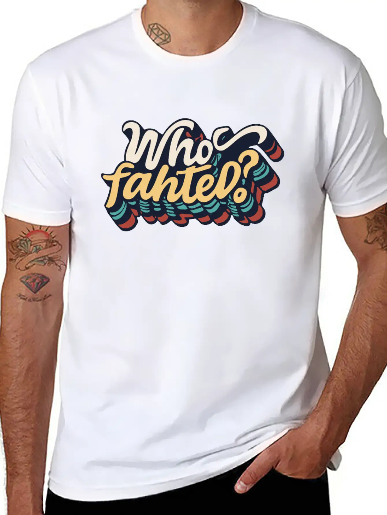 Who Fahted Funny Boston Joke Relaxed Everyday Tee – Lightweight And Durable Cotton